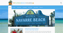 Desktop Screenshot of myfloridabeachhouses.com