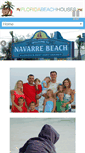 Mobile Screenshot of myfloridabeachhouses.com